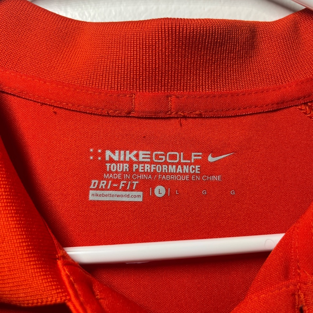 Nike Men's Classic Red Polo Shirt - Picture 3 of 10